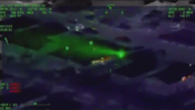 Suspect arrested in Vallejo for allegedly shining laser at CHP helicopter