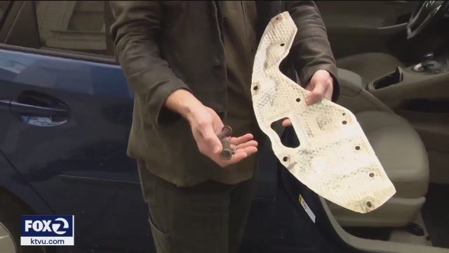 Catalytic converter thieves hit San Francisco neighborhood over and over
