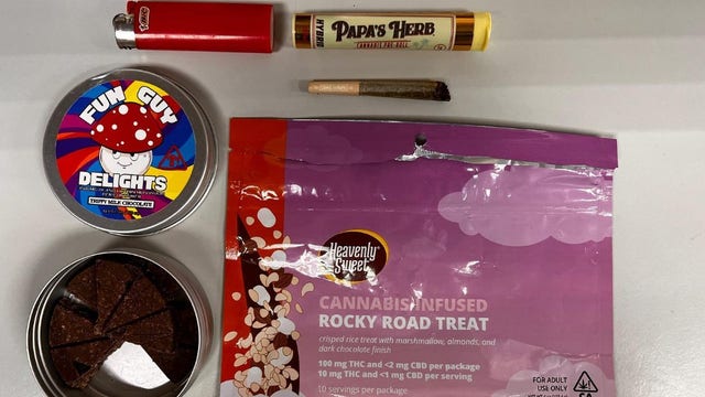 California high school kid found with 'shrooms' and cannabis, police say
