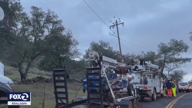 More snow in Napa County Monday as some residents face fourth day without power