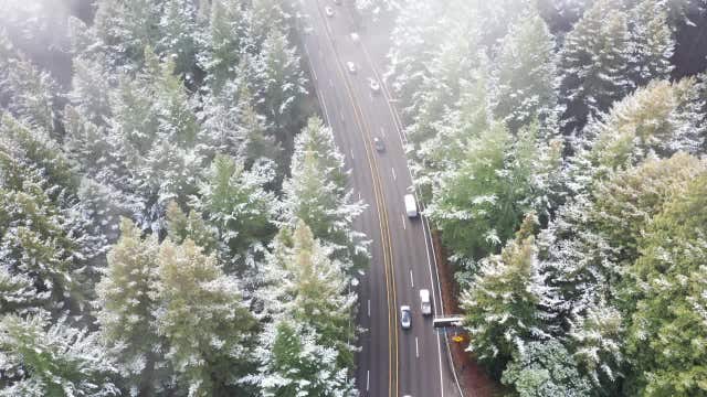 Snow sightings in San Jose, San Mateo County, Santa Cruz mountains