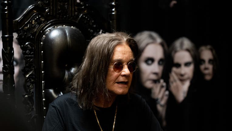 Ozzy Osbourne Signs Copies Of His Album
