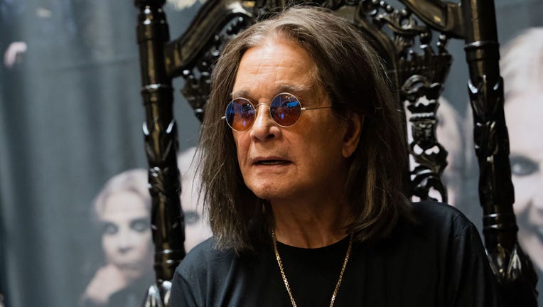 Ozzy Osbourne Signs Copies Of His Album 