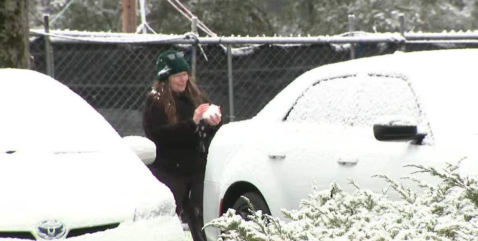 Bay Area snow photos rare winter storm transforms California