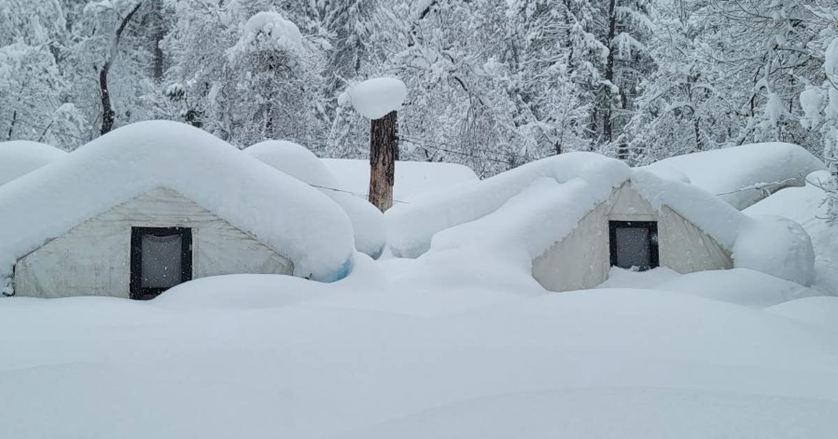 Yosemite National Park closed; Curry Village buried under snow | KTVU FOX 2