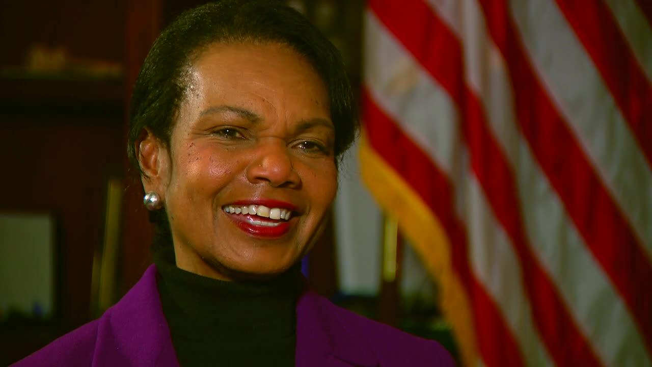 Condoleezza Rice reflects on career breaking through glass ceilings