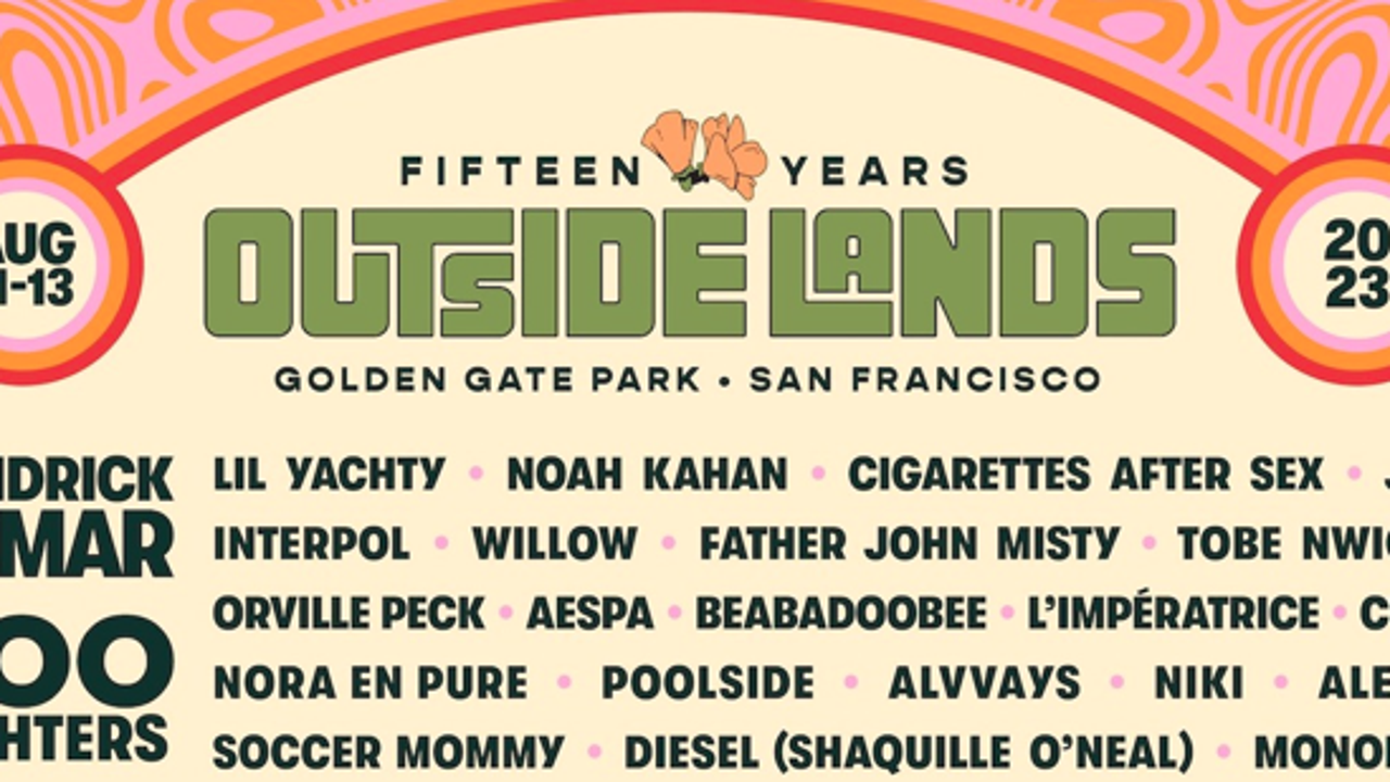 Outside Lands 2023 Lineup Announced KTVU FOX 2   Screenshot 2023 03 07 114315 