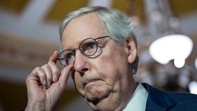 GOP leader McConnell hospitalized after fall, spokesman says