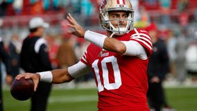 49ers quarterback Jimmy Garoppolo signs with Las Vegas Raiders