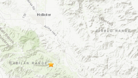 Series of earthquakes strike near Hollister