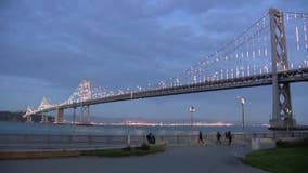 Bay Bridge lights were supposed to go dark, but glitch in the 'off switch' illuminates the span again