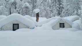 Yosemite National Park closed; Curry Village buried under snow