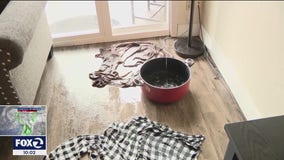 Hayward apartment tenants relocated after roof repair during storm leads to flooding