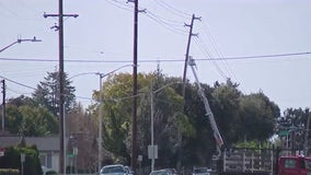 PG&E restoring power after powerful winds; school closures