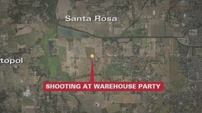 1 dead, 1 injured in warehouse party shooting, Santa Rosa police say