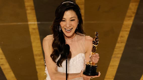 Michelle Yeoh wins best actress award, making Oscar history