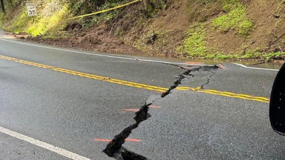 Highway 84 closes after landslide as entire Bay Area braces for more rain