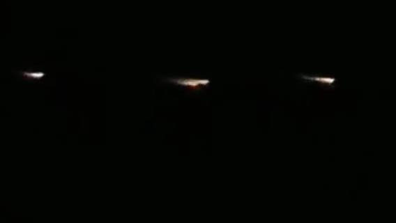 'Strange lights' above the Bay, were likely space junk