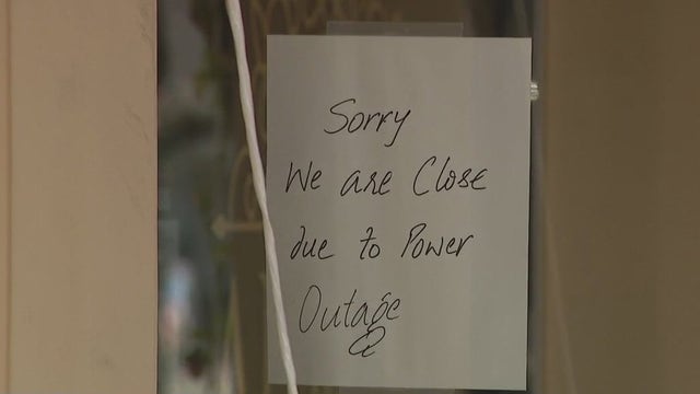 Los Altos without power for days following storm