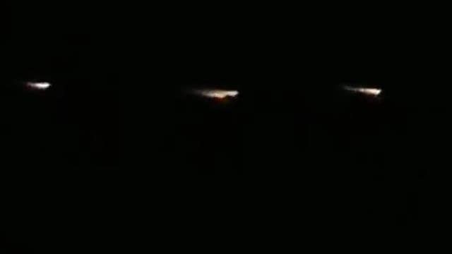 'Strange lights' above the Bay, were likely space junk