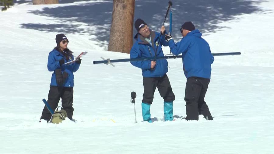 Snow survey: Confirmation of half of California out of official drought status