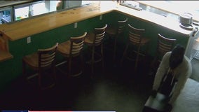 Surveillance shows burglary at Alameda restaurant