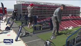 Levi's Stadium transformed into 9-hole golf course