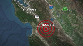 Magnitude 4.5 earthquake strikes southeast of Hollister