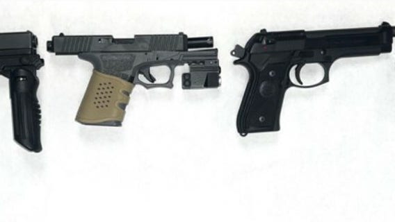 2 adults, 2 children in connection with 9 armed robberies