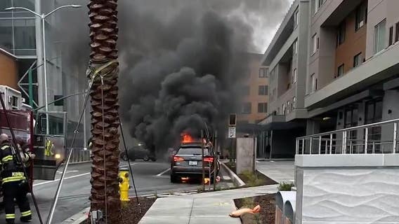 Peninsula woman speaks out after her SUV catches fire while driving