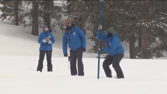 California ties 1952 record for all-time Sierra snowpack