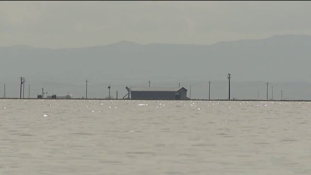 Once-drained Tulare Lake growing due to snowmelt, threat of flooding a concern