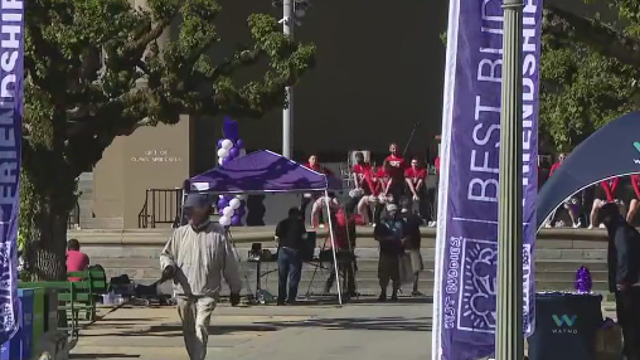 Best Buddies San Francisco holds Friendship Walk at Golden Gate Park