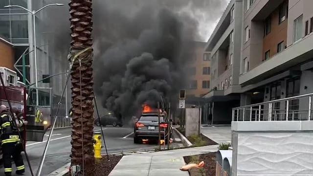Peninsula woman speaks out after her SUV catches fire while driving