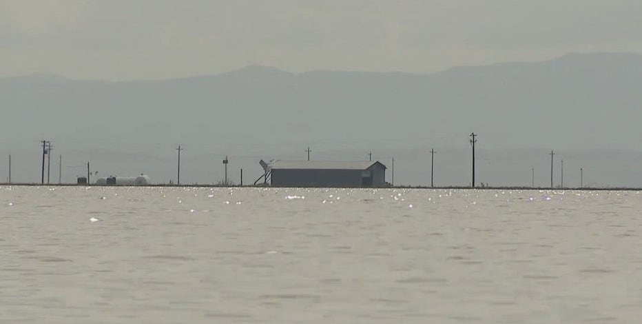 Once-drained Tulare Lake growing due to snowmelt, threat of flooding a concern