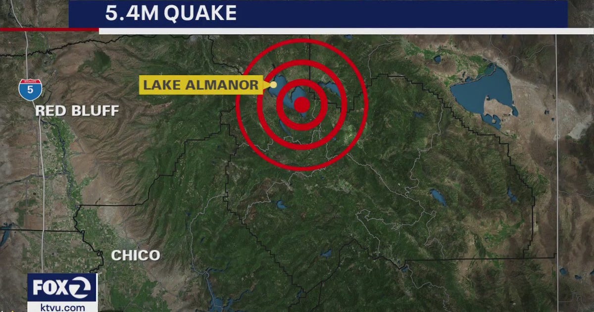Magnitude 5.5 earthquake in Northern California | KTVU FOX 2