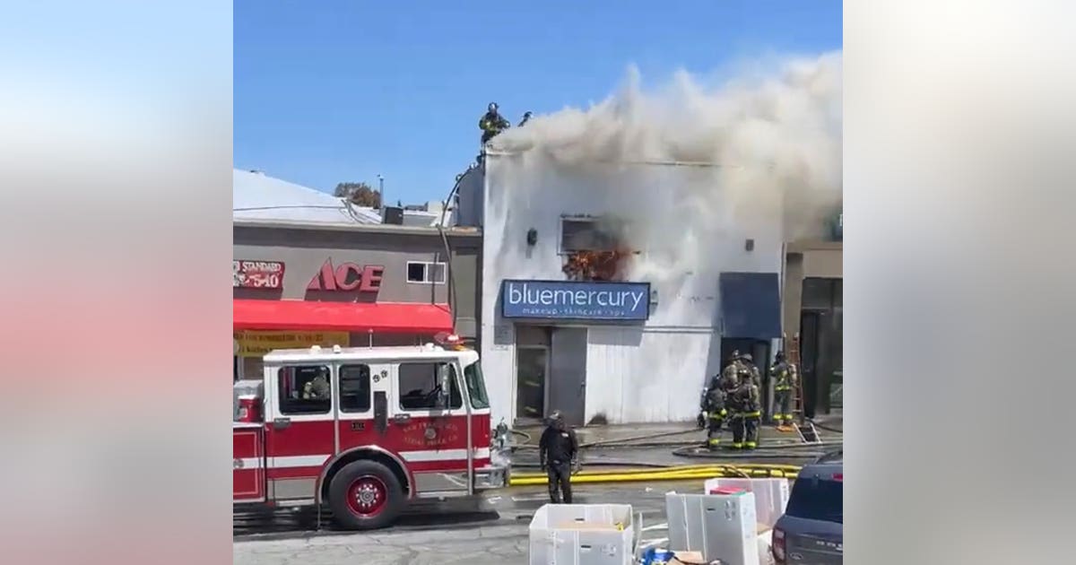 Crews battle 2-alarm commercial fire in San Francisco | KTVU FOX 2