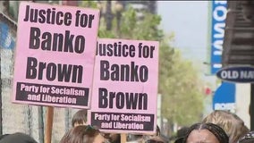 Rally held to remember Banko Brown — D.A. declines to file charges against armed Walgreens guard