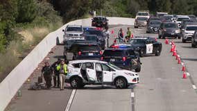 2 detained in road-rage incident, freeway shooting on I-580 in East Oakland
