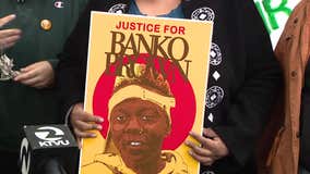 'Justice for Banko Brown' protesters show up outside D.A. Jenkins' San Francisco office