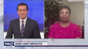 Rep. Barbara Lee speaks to KTVU about the impacts of raising the federal debt ceiling