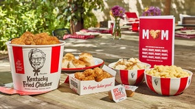 KFC giving away chicken nuggets on Mother's Day