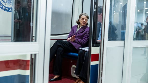 Dianne Feinstein returns to Washington