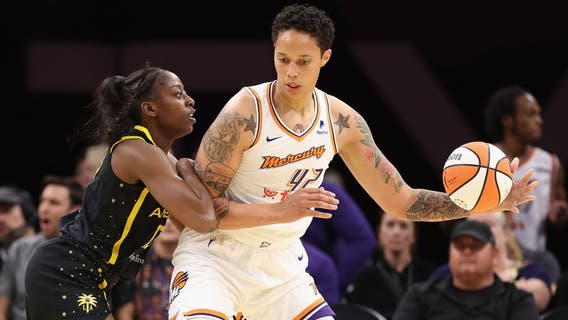 Brittney Griner in LA to open 1st WNBA season since detainment in Russia