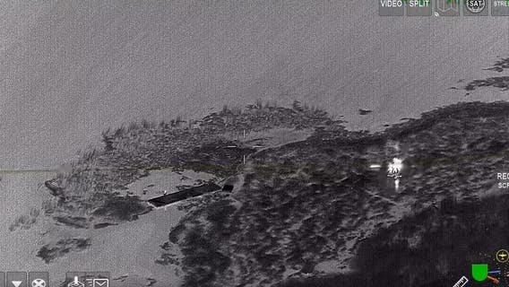 CHP rescues man stranded in San Joaquin river at night