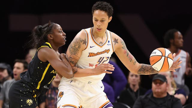 Brittney Griner in LA to open 1st WNBA season since detainment in Russia