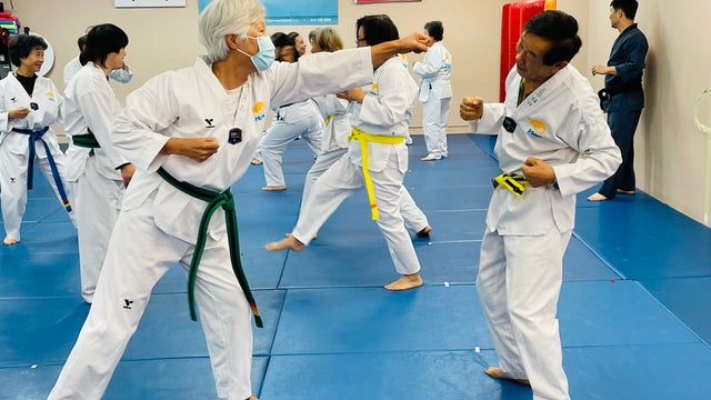 Korean martial arts class in Oakland brings together seniors, empowering them to push boundaries