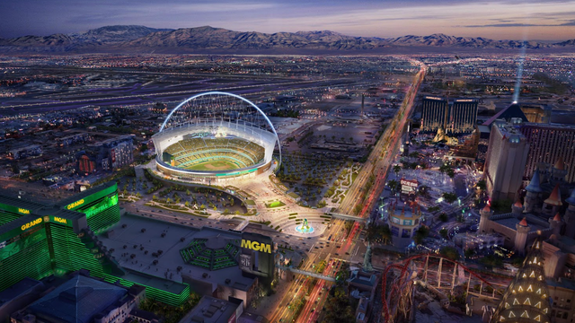 First look at A's proposed ballpark in Las Vegas