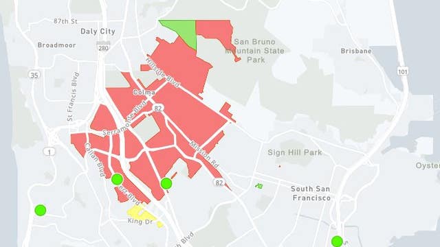 Power outage restored in Daly City after downed power lines