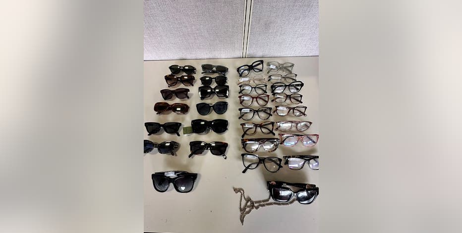 Gone in 60 seconds: $50,000 in sunglasses taken from mall; 2 arrested